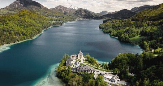 Rosewood Schloss Fuschl opens July 2024 and is located in a restored castle on Lake Fuschl in Austria.